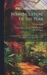 bokomslag Nomenclature of the Pear