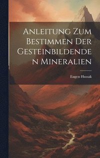 bokomslag Anleitung zum Bestimmen der gesteinbildenden Mineralien