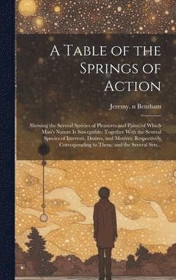 bokomslag Table of the Springs of Action