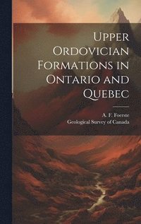 bokomslag Upper Ordovician Formations in Ontario and Quebec [microform]
