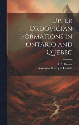 bokomslag Upper Ordovician Formations in Ontario and Quebec [microform]