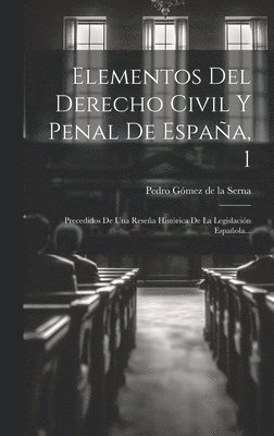 bokomslag Elementos Del Derecho Civil Y Penal De España, 1