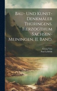 bokomslag Bau- und Kunst-Denkmler Thringens. Herzogthum Sachsen-Meiningen. II. Band.