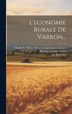 L'economie Rurale De Varrn... 1