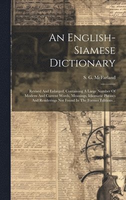 bokomslag An English-siamese Dictionary