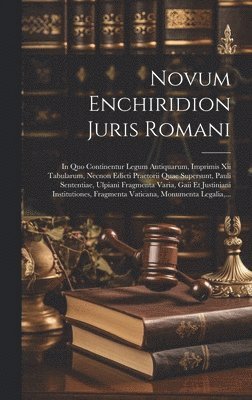 Novum Enchiridion Juris Romani 1