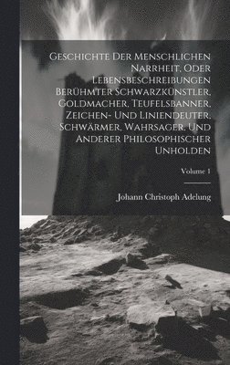 bokomslag Geschichte Der Menschlichen Narrheit, Oder Lebensbeschreibungen Berhmter Schwarzknstler, Goldmacher, Teufelsbanner, Zeichen- Und Liniendeuter, Schwrmer, Wahrsager, Und Anderer Philosophischer