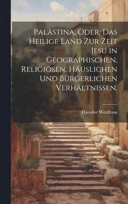 bokomslag Palstina, oder, das heilige Land zur Zeit Jesu in geographischen, religisen, huslichen und brgerlichen Verhltnissen.