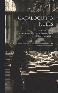 bokomslag Cataloguing Rules