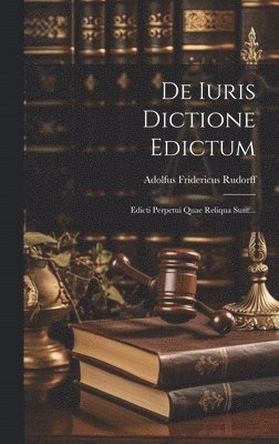 De Iuris Dictione Edictum 1
