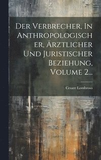 bokomslag Der Verbrecher, In Anthropologischer, rztlicher Und Juristischer Beziehung, Volume 2...
