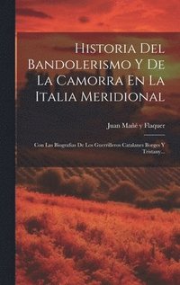 bokomslag Historia Del Bandolerismo Y De La Camorra En La Italia Meridional