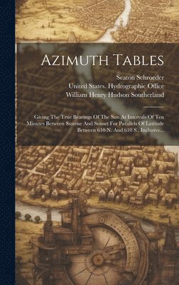 bokomslag Azimuth Tables