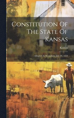 bokomslag Constitution Of The State Of Kansas