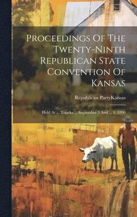 bokomslag Proceedings Of The Twenty-ninth Republican State Convention Of Kansas