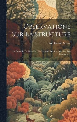 bokomslag Observations Sur La Structure