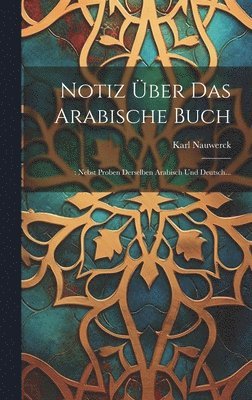 Notiz ber Das Arabische Buch 1