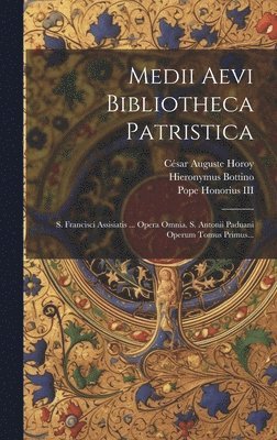 bokomslag Medii Aevi Bibliotheca Patristica