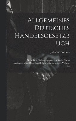 Allgemeines Deutsches Handelsgesetzbuch 1