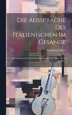 bokomslag Die Aussprache Des Italienischen Im Gesange