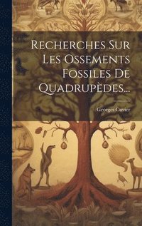 bokomslag Recherches Sur Les Ossements Fossiles De Quadrupdes...
