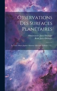 bokomslag Observations Des Surfaces Plantaires