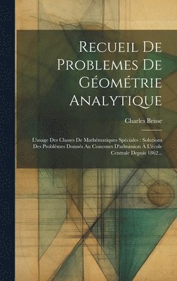 bokomslag Recueil De Problemes De Gomtrie Analytique