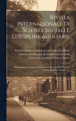 bokomslag Rivista Internazionale Di Scienze Sociali E Discipline Ausiliarie