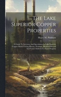 bokomslag The Lake Superior Copper Properties