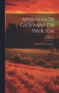 bokomslag Apologia Di Giovanni Da Procida