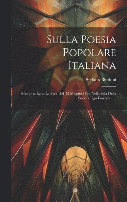 Sulla Poesia Popolare Italiana 1