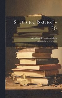 bokomslag Studies, Issues 1-30