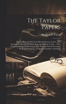 bokomslag The Taylor Papers