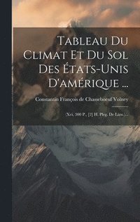bokomslag Tableau Du Climat Et Du Sol Des tats-unis D'amrique ...