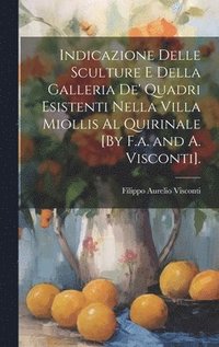 bokomslag Indicazione Delle Sculture E Della Galleria De' Quadri Esistenti Nella Villa Miollis Al Quirinale [By F.a. and A. Visconti].