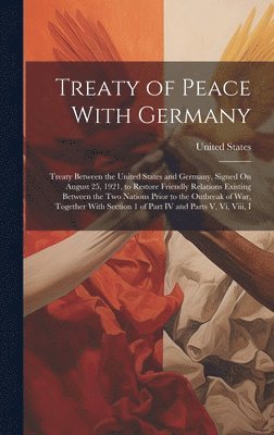 bokomslag Treaty of Peace With Germany