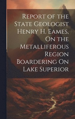 Report of the State Geologist Henry H. Eames, On the Metalliferous Region Boardering On Lake Superior 1