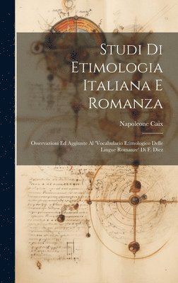 bokomslag Studi Di Etimologia Italiana E Romanza