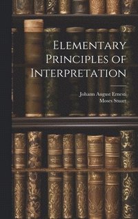 bokomslag Elementary Principles of Interpretation