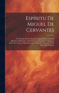bokomslag Espritu De Miguel De Cervantes