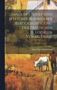 bokomslag Sandusky "Einst Und Jetzt" Mit Besonderer Berücksichtigung Der Deutschen Localen Verhältnisse