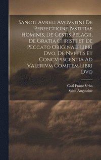 bokomslag Sancti Avreli Avgvstini De Perfectione Ivstitiae Hominis, De Gestis Pelagii, De Gratia Christi Et De Peccato Originali Libri Dvo, De Nvptiis Et Concvpiscentia Ad Valerivm Comitem Libri Dvo