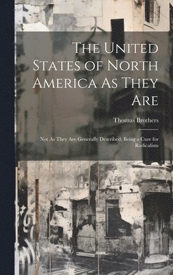 Thomas Brothers - United States of North America As They Are, Inbunden