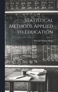 bokomslag Statistical Methods Applied to Education