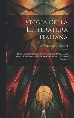 bokomslag Storia Della Letteratura Italiana