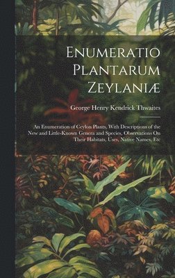 bokomslag Enumeratio Plantarum Zeylani