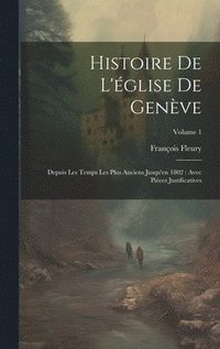 bokomslag Histoire De L'glise De Genve