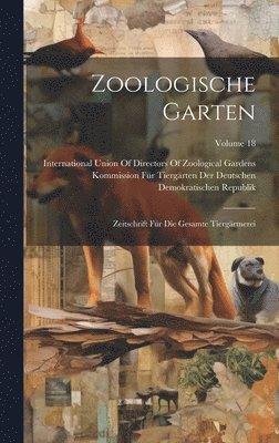 bokomslag Zoologische Garten