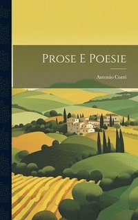 bokomslag Prose E Poesie