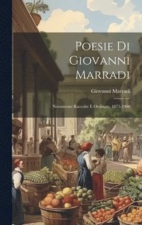 bokomslag Poesie Di Giovanni Marradi